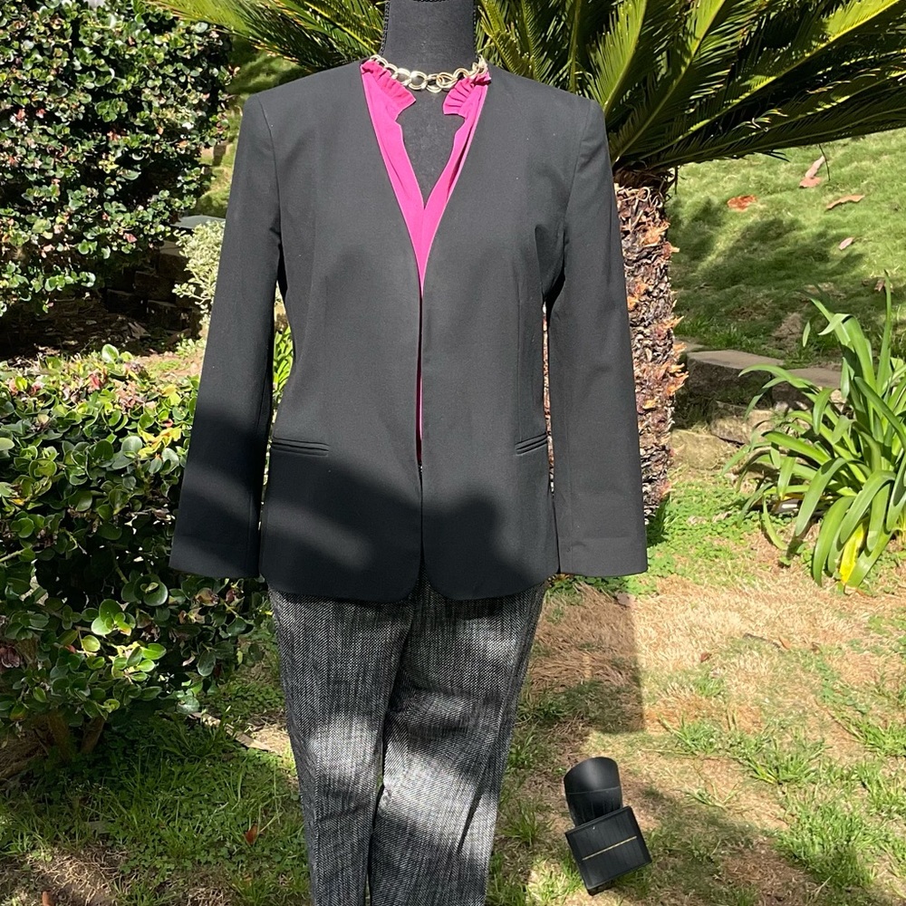 REDUCED! Ann Taylor-3 pieces $25! Pants: 6P, Shirt: Small, Blazer: 4. Like new!!